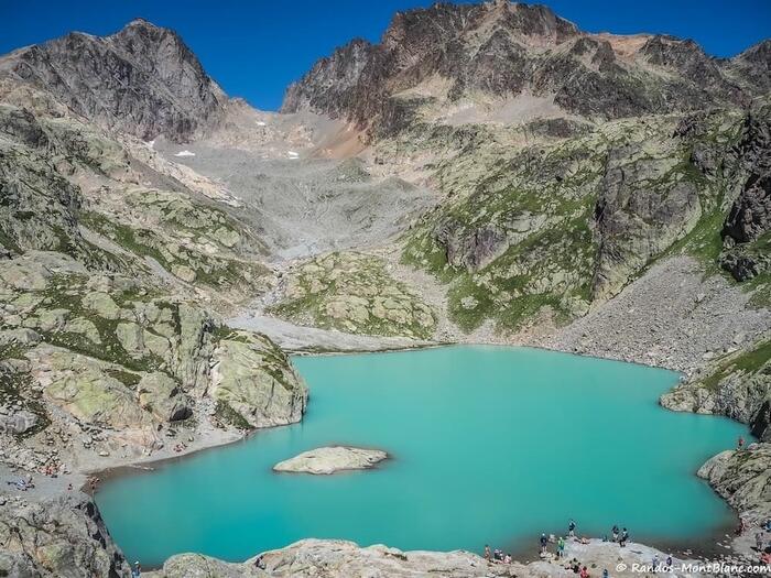 Le lac Blanc à Chamonix